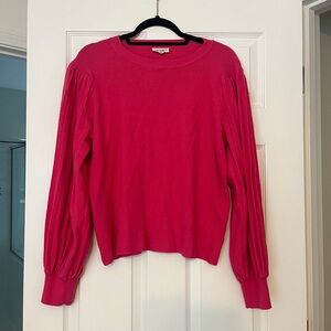 Eesome Fuchsia Long Sleeve Top